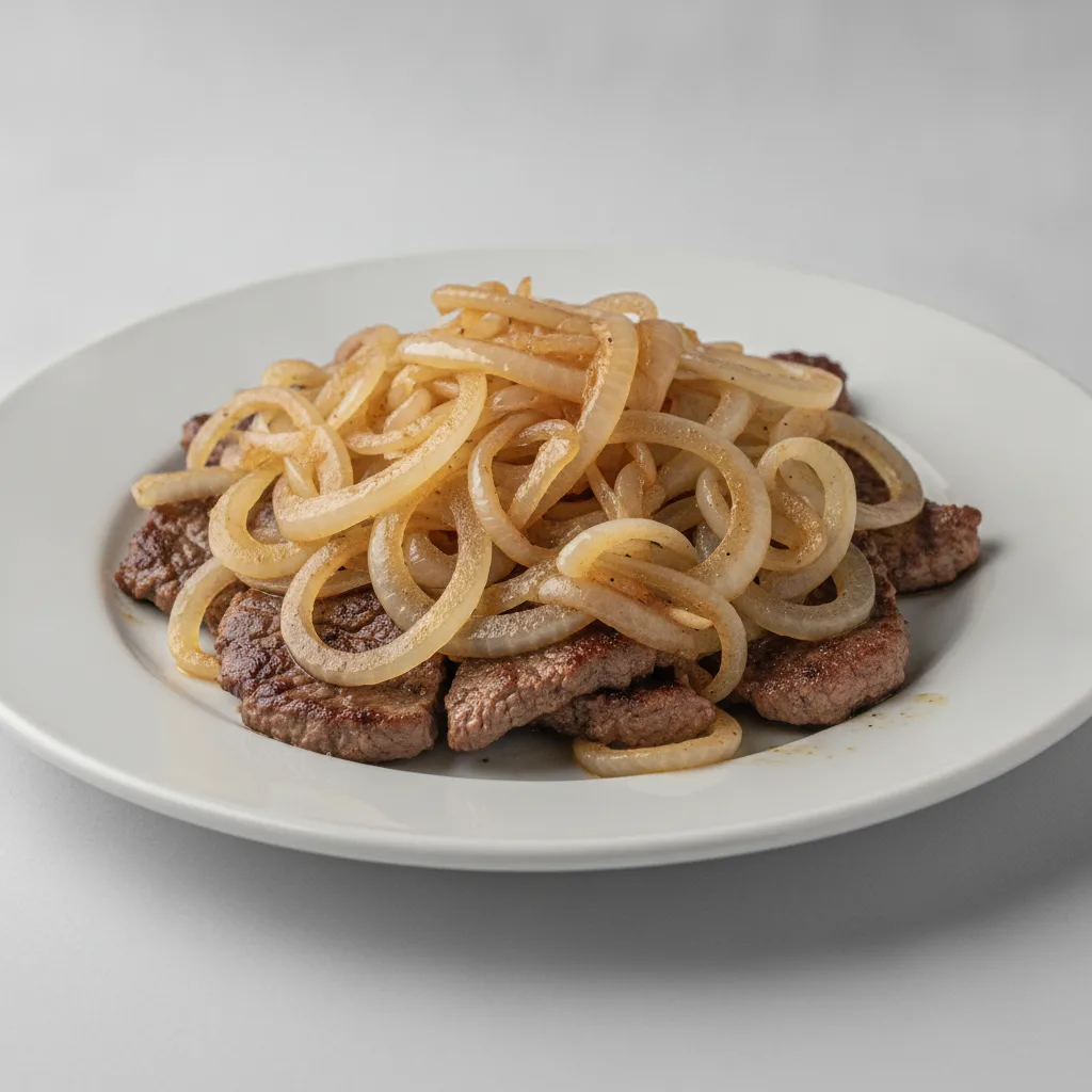 Bistec Encebollado