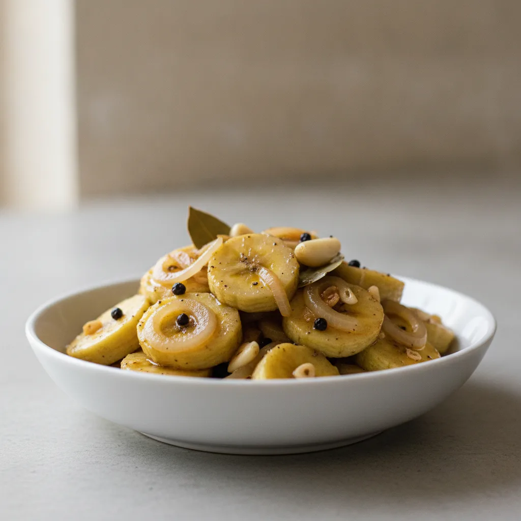 Guineo en Escabeche