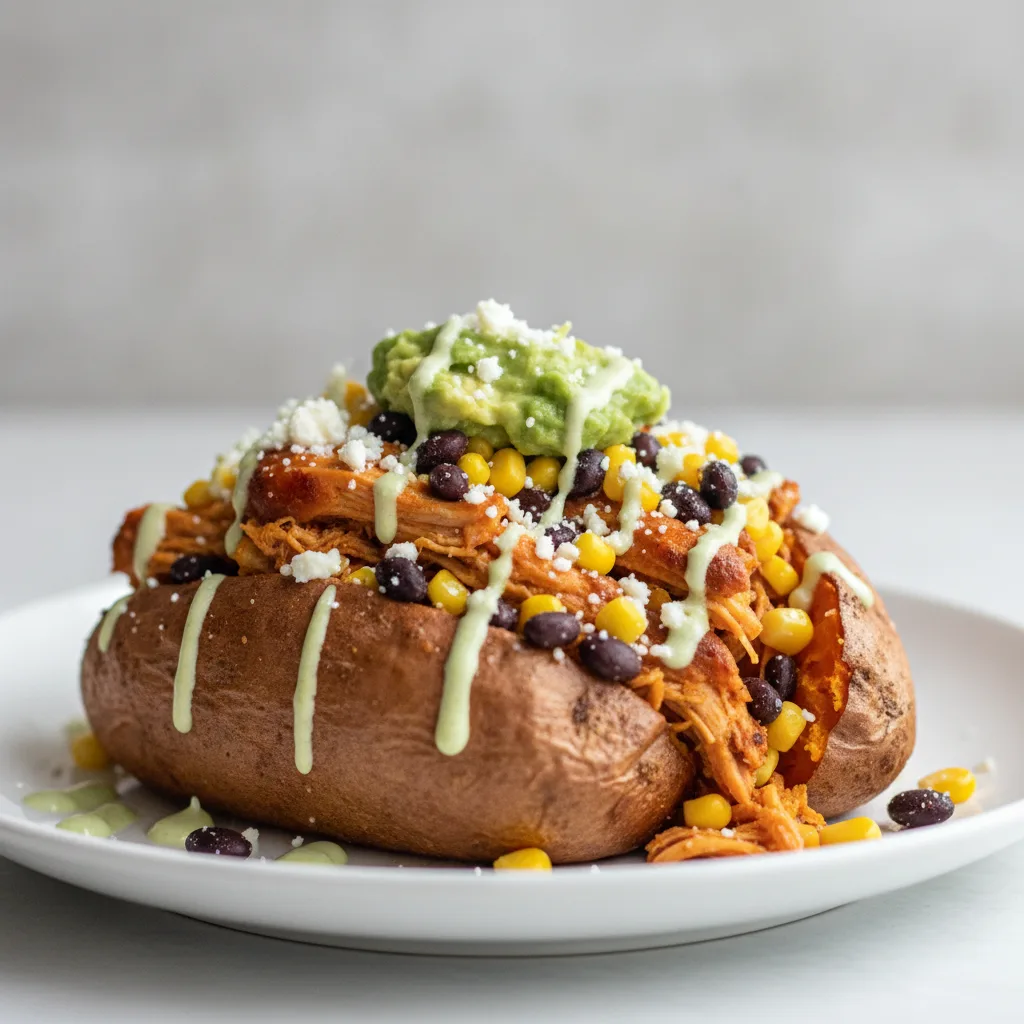 Loaded Sweet Potatoes