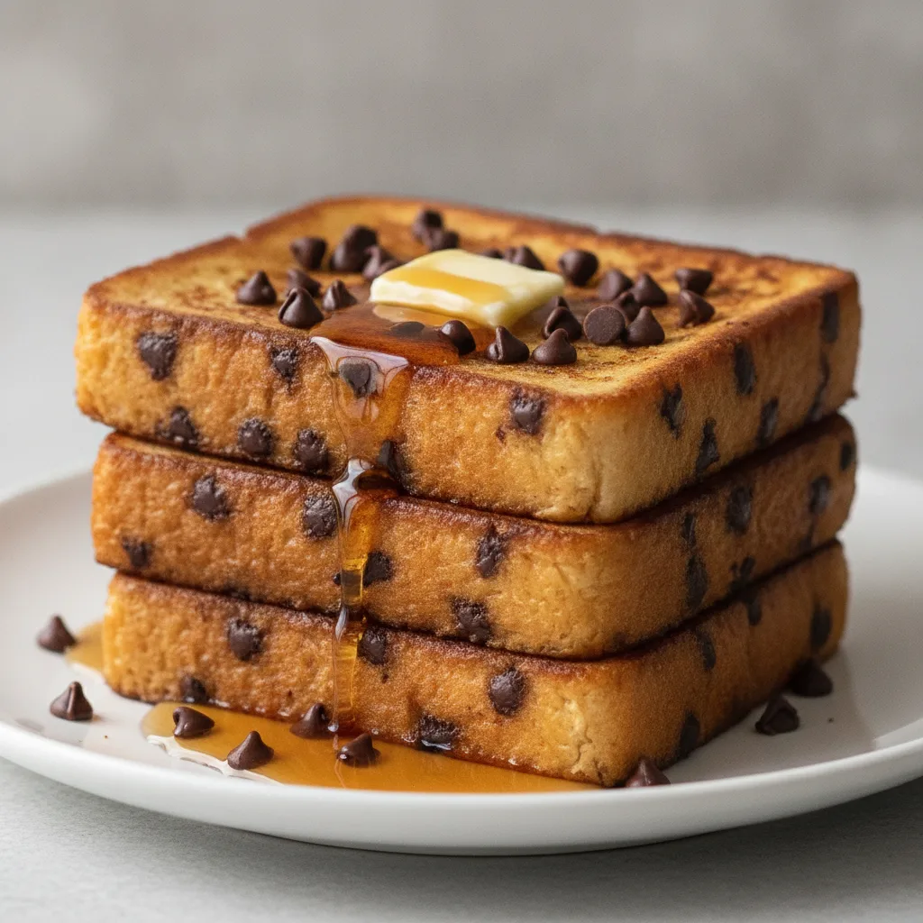 Classic French Toast (3) with Chocolate Chips