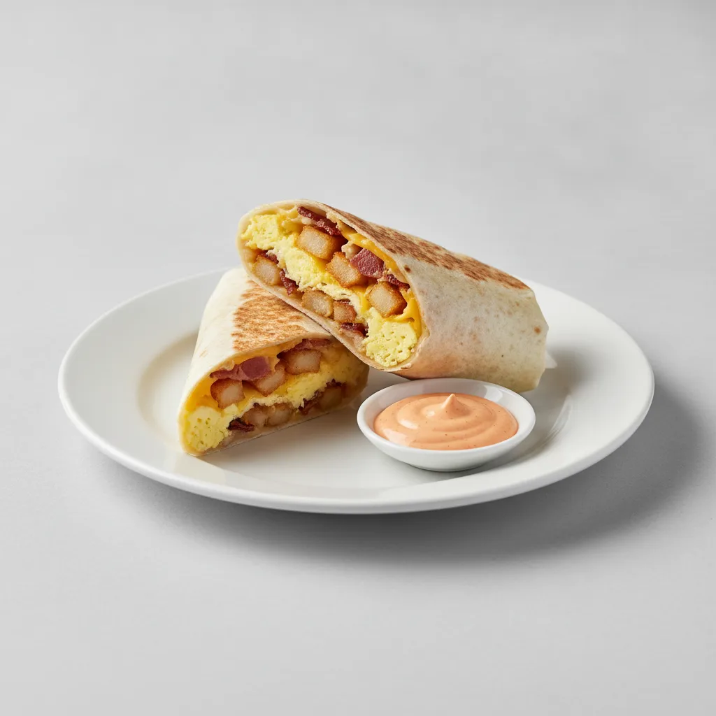 Breakfast Burrito - Thick Cut Bacon