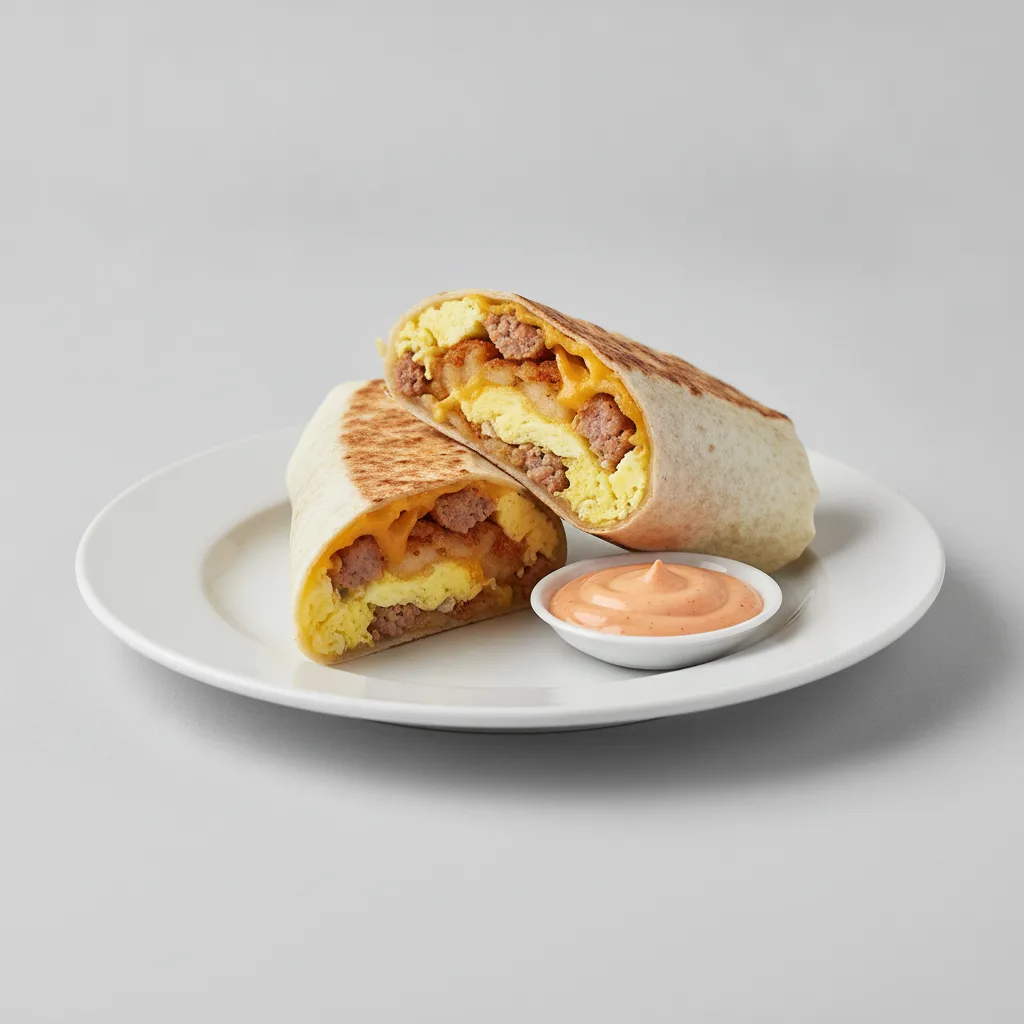 Breakfast Burrito - Pork Sausage