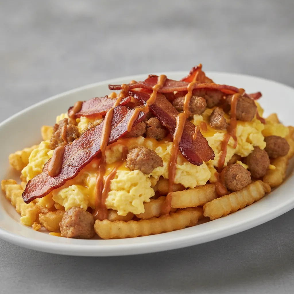 Loaded Breakfast Fries - Turkey