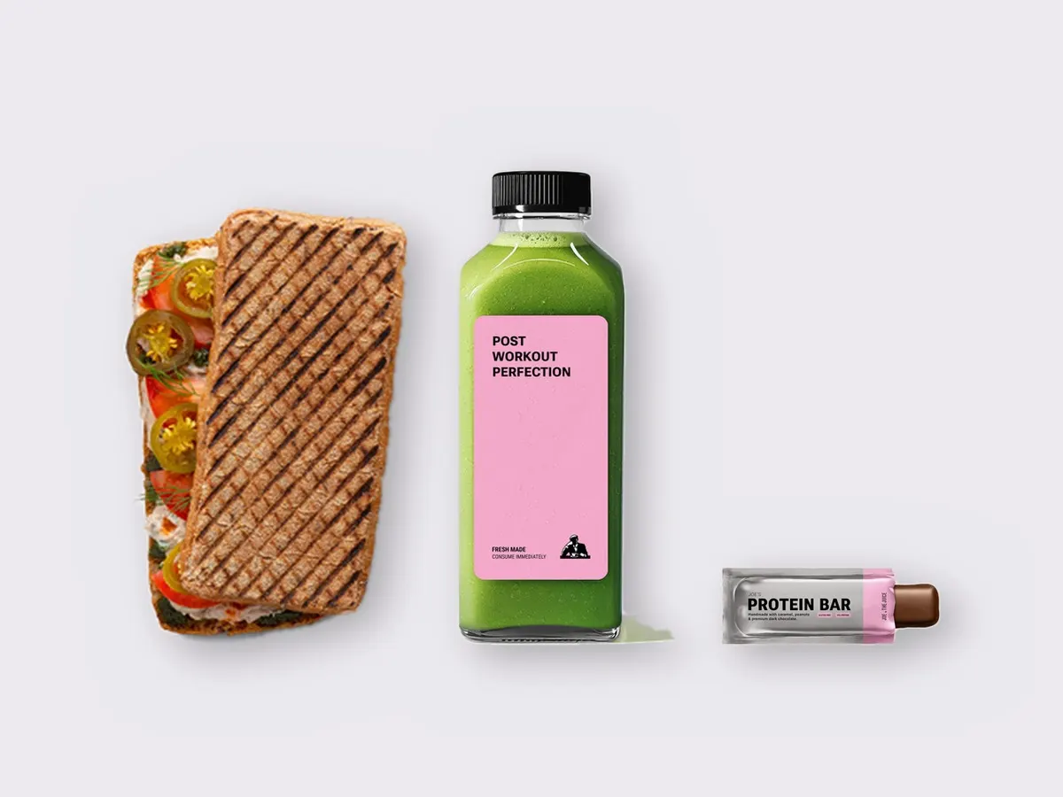 The Ultimate JOE Trio — Spicy Tuna Sandwich, Prince of Green, Protein Bar The Ultimate JOE Trio — Spicy Tuna Sandwich, Prince of Green, Protein Bar