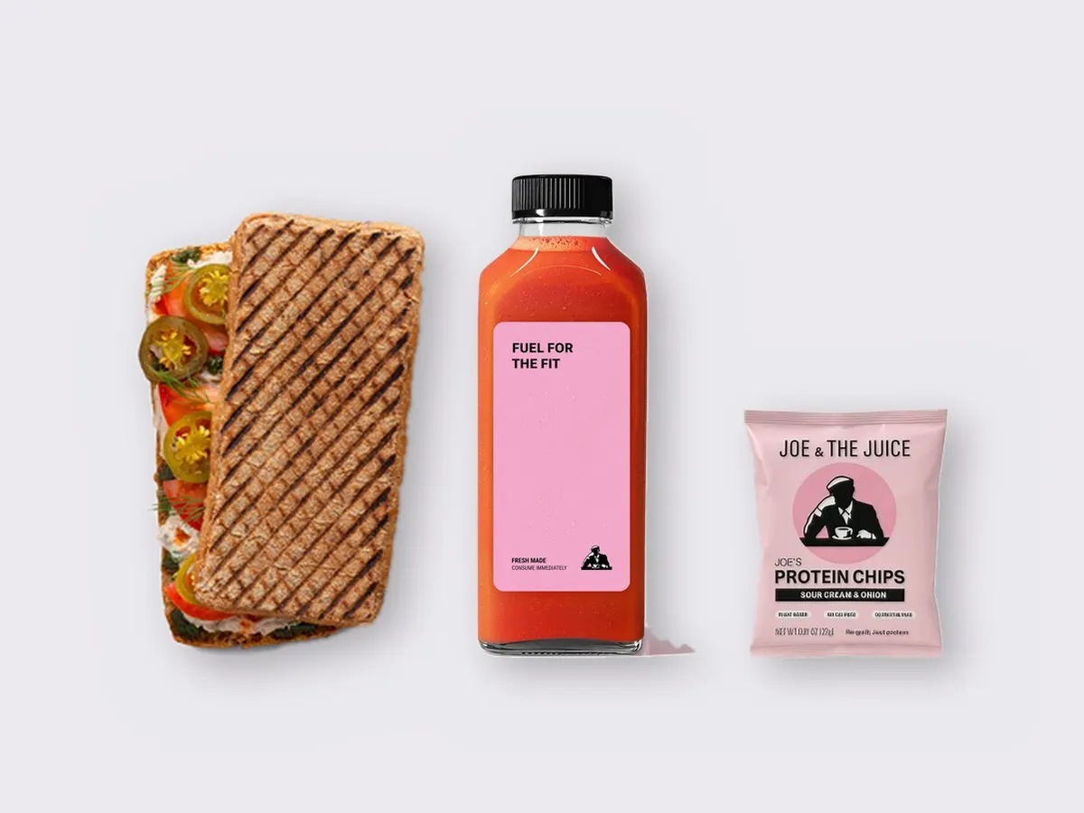The Ultimate JOE Trio — Spicy Tuna Sandwich, Stress Down, JOE's Protein Chips The Ultimate JOE Trio — Spicy Tuna Sandwich, Stress Down, JOE's Protein Chips