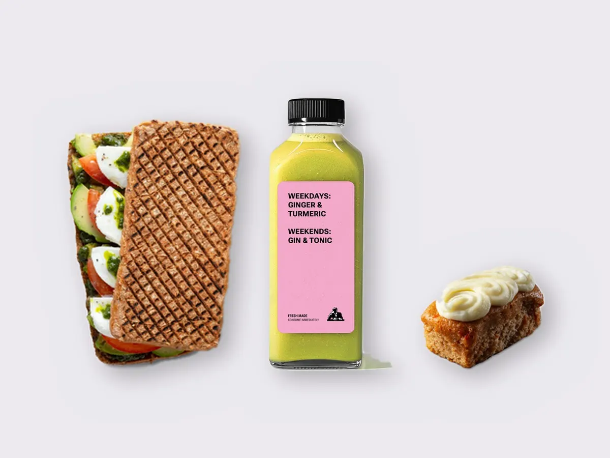 The Ultimate JOE Trio — Avocado Sandwich, Green Sport, Carrot Cake The Ultimate JOE Trio — Avocado Sandwich, Green Sport, Carrot Cake