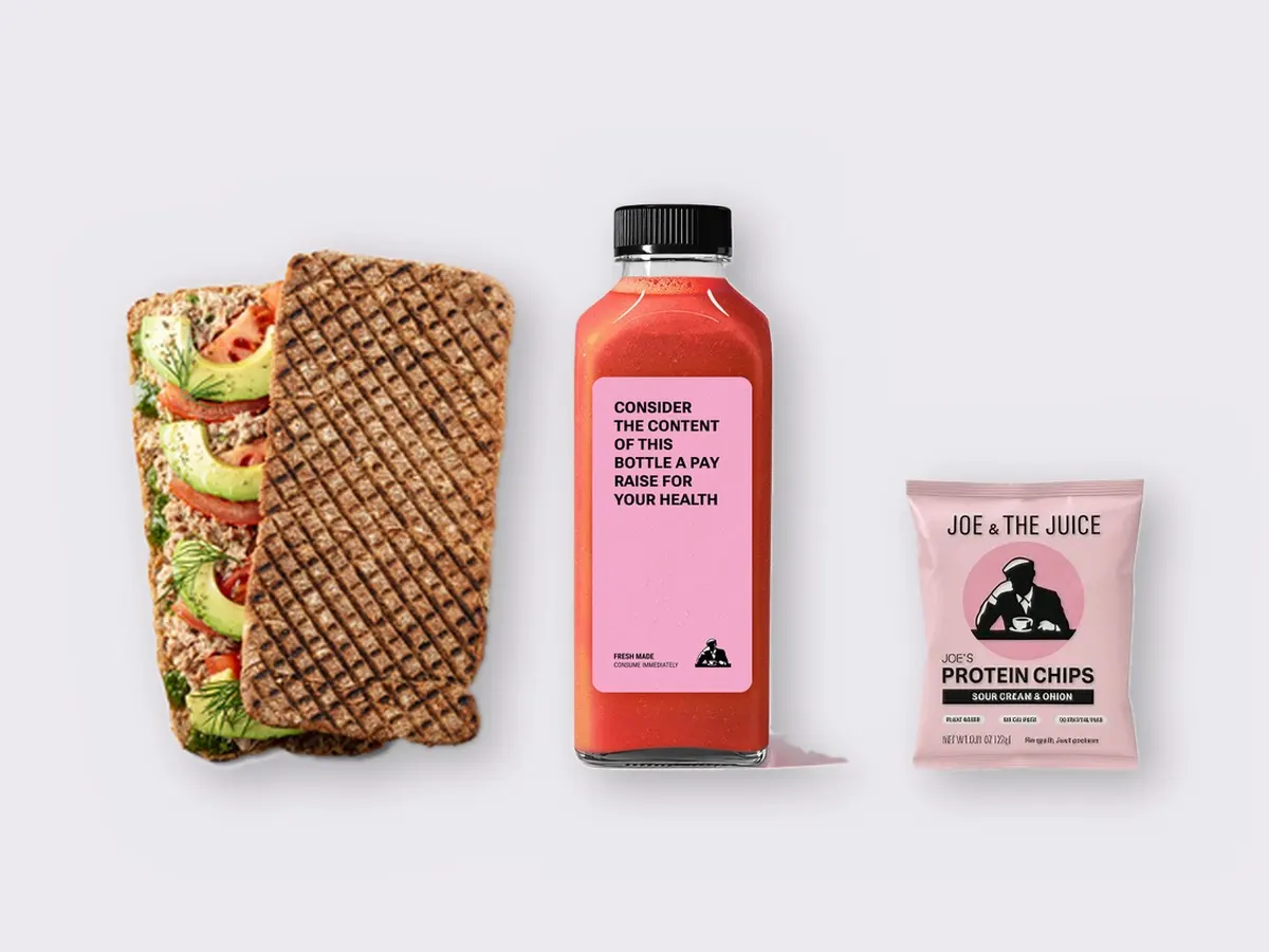The Ultimate JOE Trio — Tunacado Sandwich, Iron Man, JOE's Protein Chips The Ultimate JOE Trio — Tunacado Sandwich, Iron Man, JOE's Protein Chips