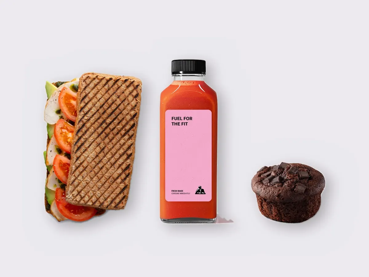The Ultimate JOE Trio — JOE's Club Sandwich, Stress Down, Chocolate Muffin The Ultimate JOE Trio — JOE's Club Sandwich, Stress Down, Chocolate Muffin