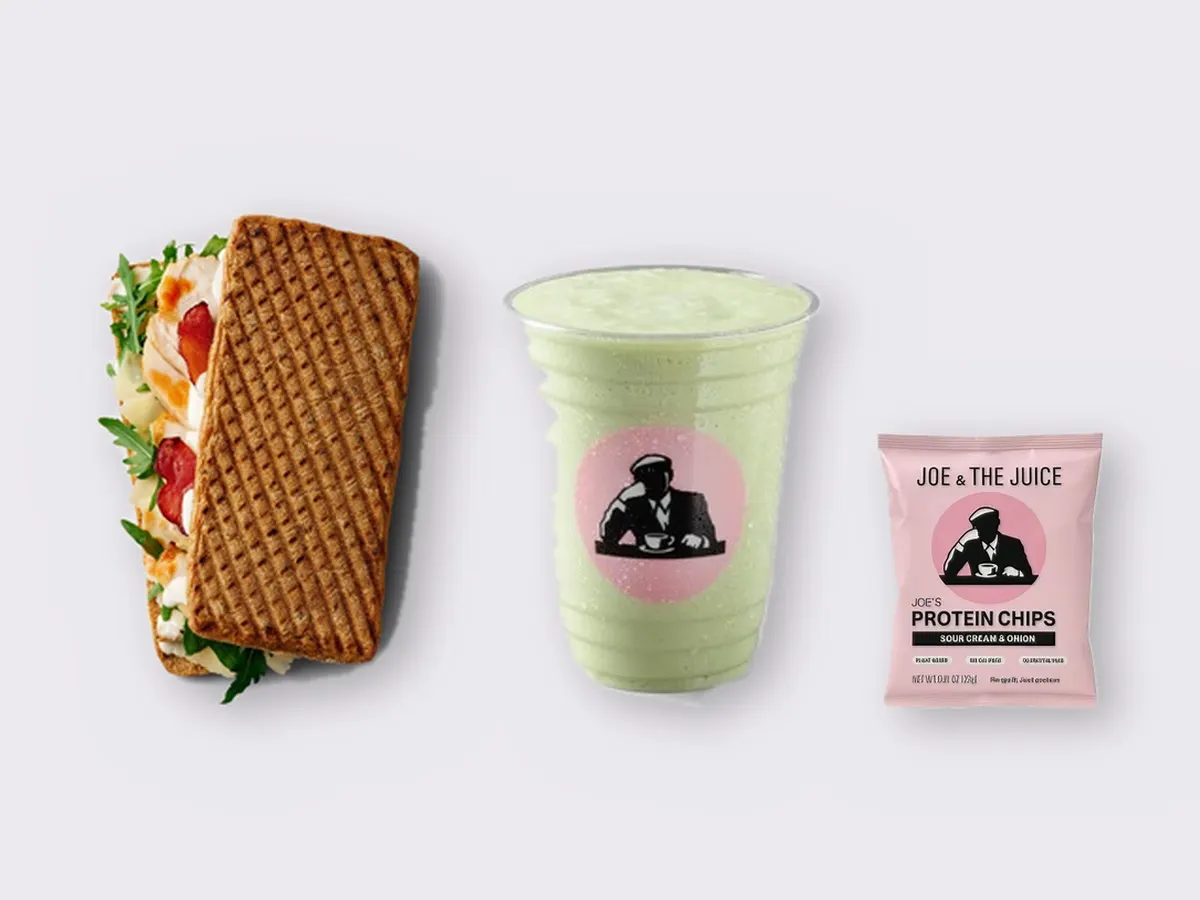 The Ultimate JOE Trio — JOE's Spicy Caesar, Avo Shake, JOE's Protein Chips The Ultimate JOE Trio — JOE's Spicy Caesar, Avo Shake, JOE's Protein Chips