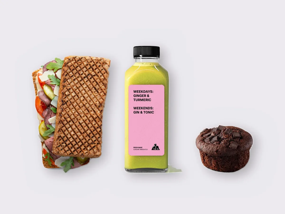 The Ultimate JOE Trio — The Steak, Green Sport, Chocolate Muffin The Ultimate JOE Trio — The Steak, Green Sport, Chocolate Muffin