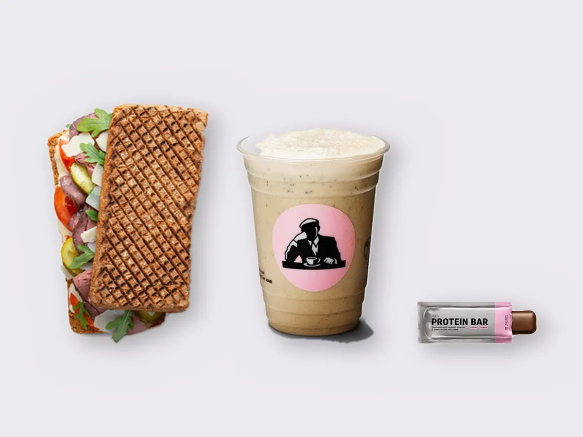 The Ultimate JOE Trio — The Steak, Coffee Shake, JOE's Protein Bar The Ultimate JOE Trio — The Steak, Coffee Shake, JOE's Protein Bar