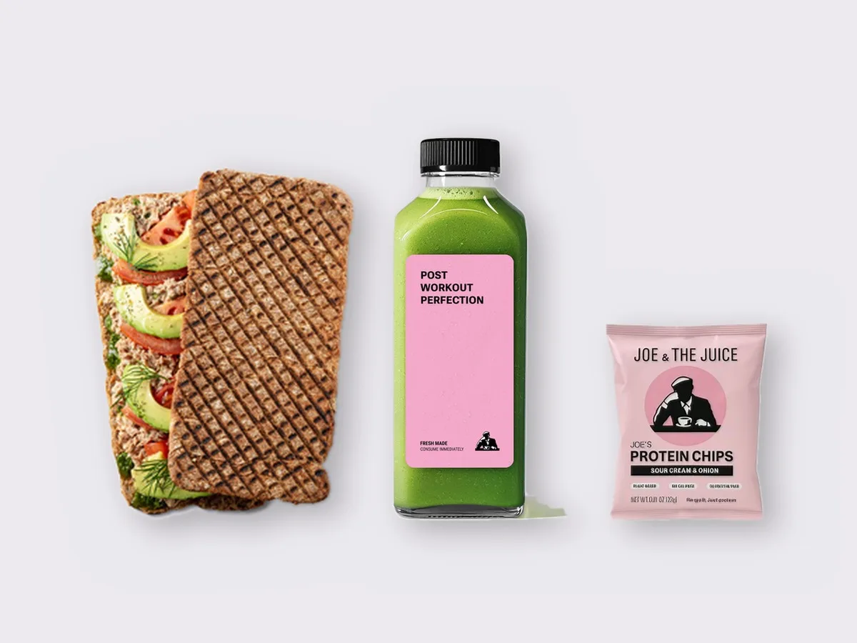 The Ultimate JOE Trio — Tunacado Sandwich, Prince of Green, Protein Chips The Ultimate JOE Trio — Tunacado Sandwich, Prince of Green, Protein Chips
