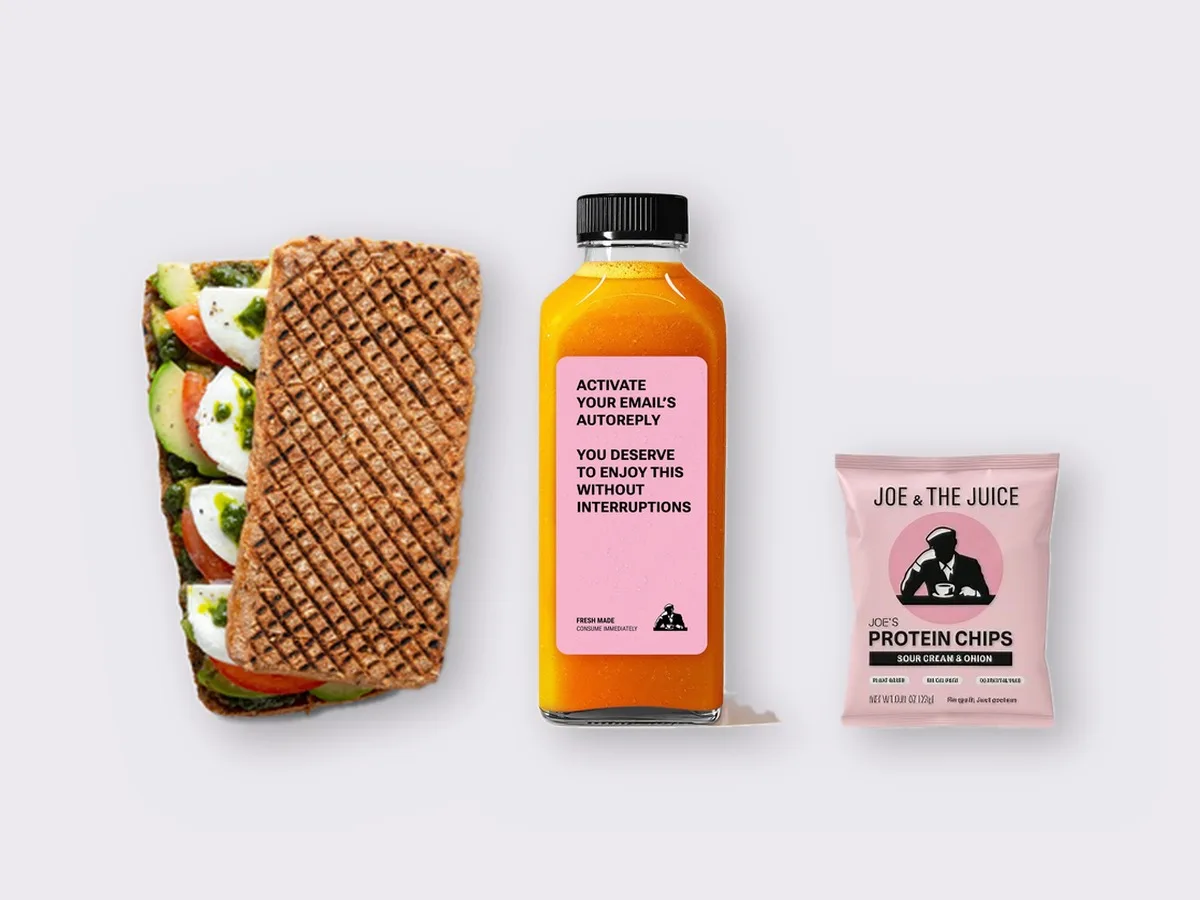 The Ultimate JOE Trio — Avocado Sandwich, Go Away DOC, JOE's Protein Chips The Ultimate JOE Trio — Avocado Sandwich, Go Away DOC, JOE's Protein Chips