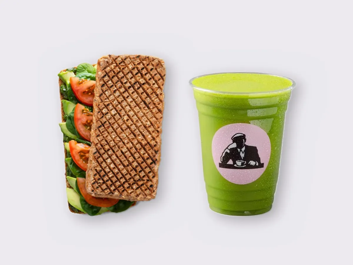 The Ultimate JOE Duo — Vegan Avocado Sandwich, Hydration Station The Ultimate JOE Duo — Vegan Avocado Sandwich, Hydration Station