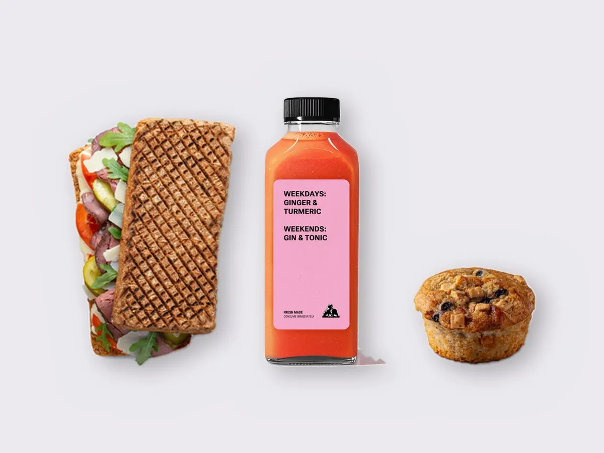 The Ultimate JOE Trio — The Steak, Pick Me Up, Blueberry Muffin