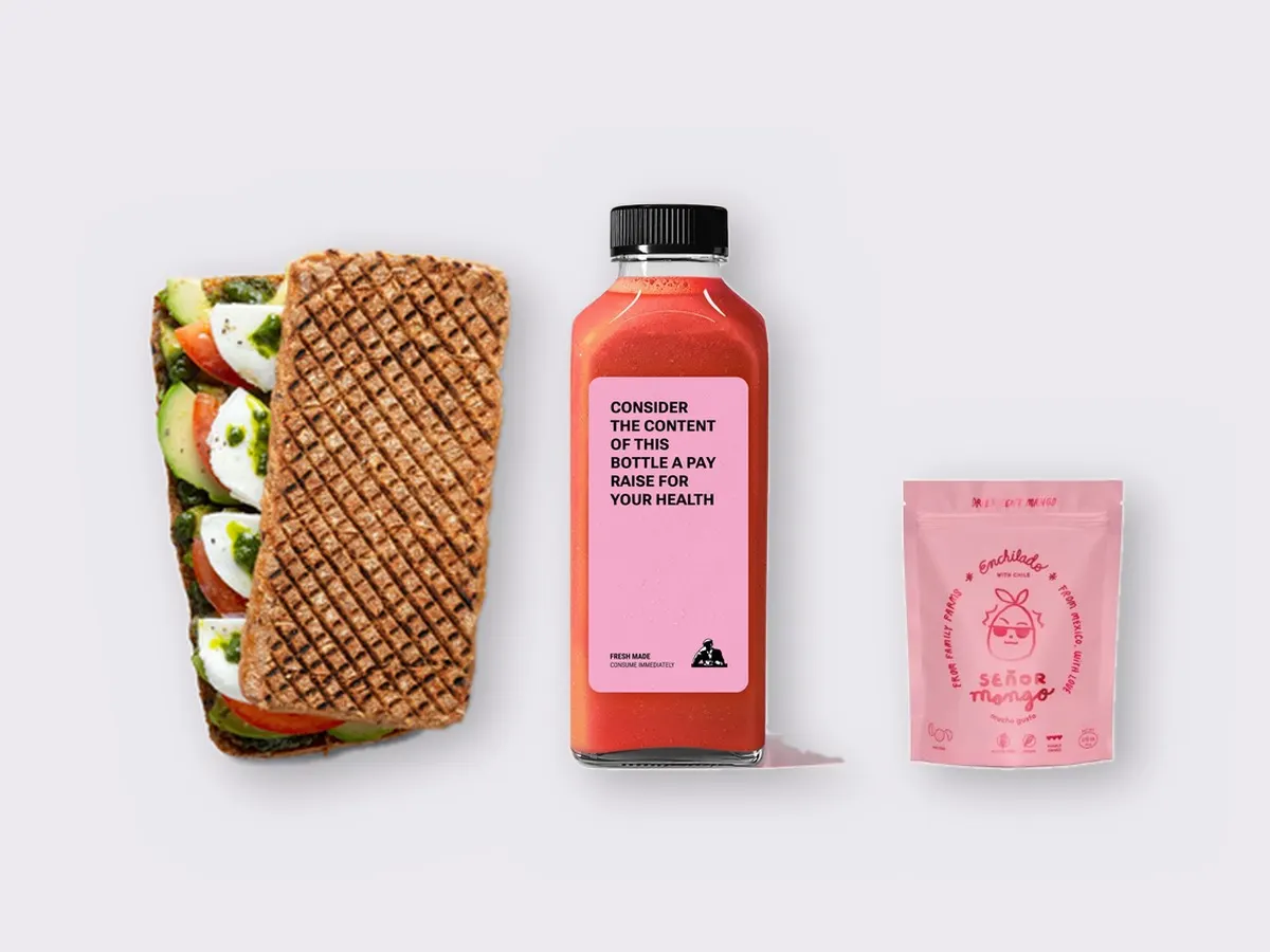 The Ultimate JOE Trio — Avocado Sandwich, Iron Man, Tangy Mango Bites