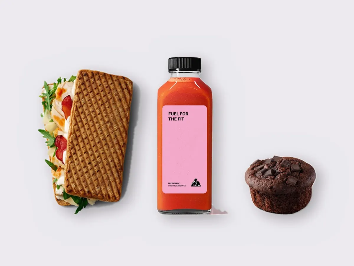 The Ultimate JOE Trio — JOE's Spicy Caesar, Stress Down, Chocolate Muffin