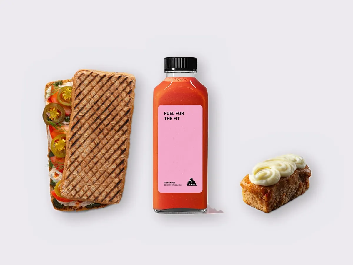 The Ultimate JOE Trio — Spicy Tuna Sandwich, Stress Down, Carrot Cake