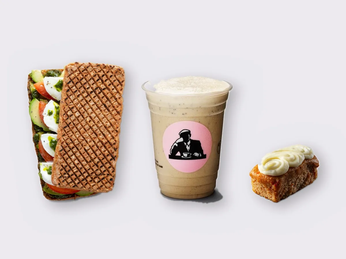 The Ultimate JOE Trio — Avocado Sandwich, Coffee Shake, Carrot Cake