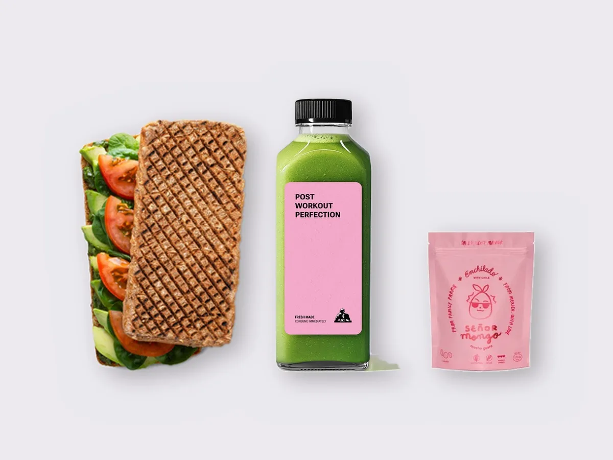 The Ultimate JOE Trio — DF Avocado Sandwich, Prince of Green, Mango Bites