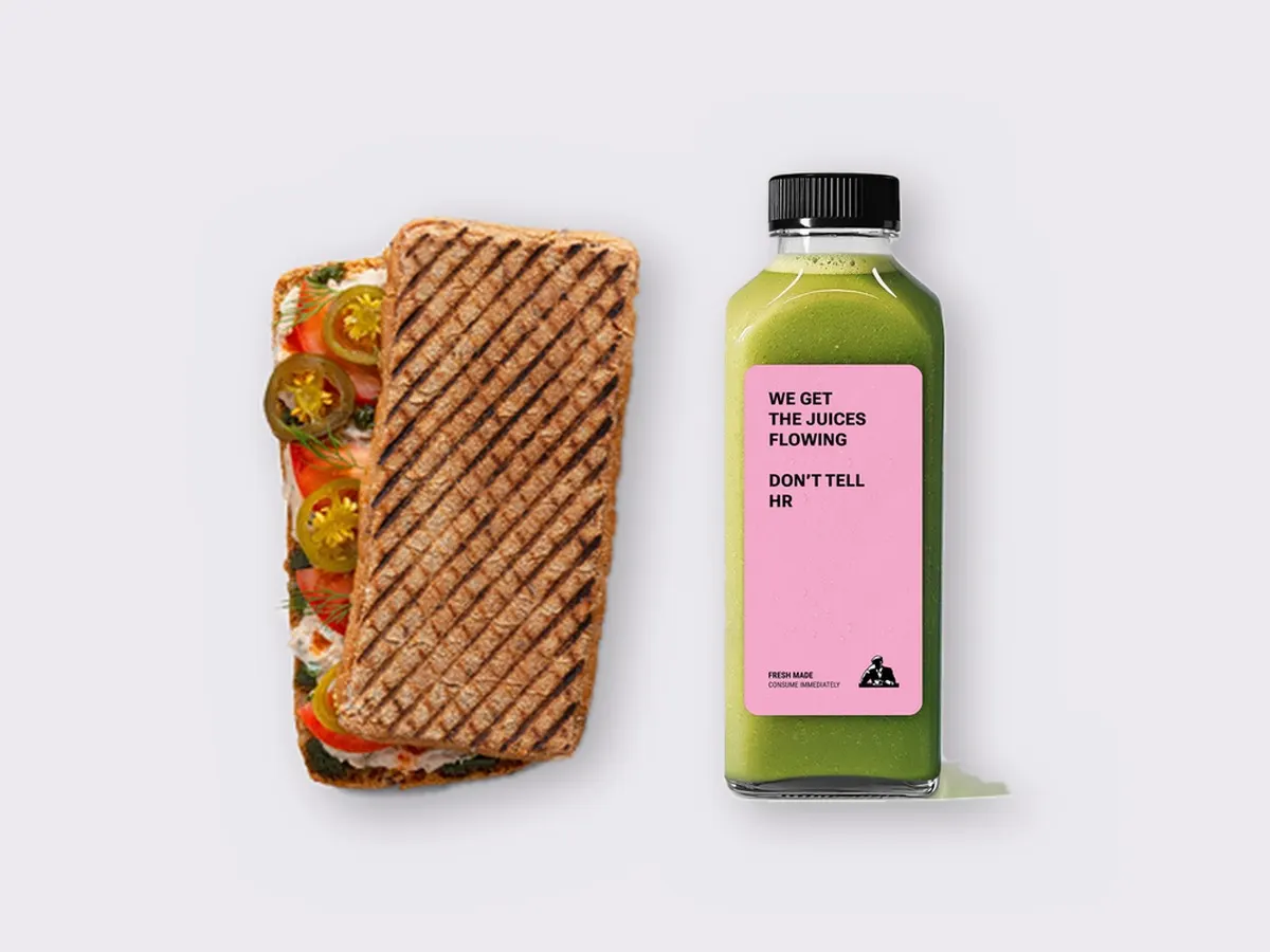 The Ultimate JOE Duo — Spicy Tuna Sandwich, Green Shield