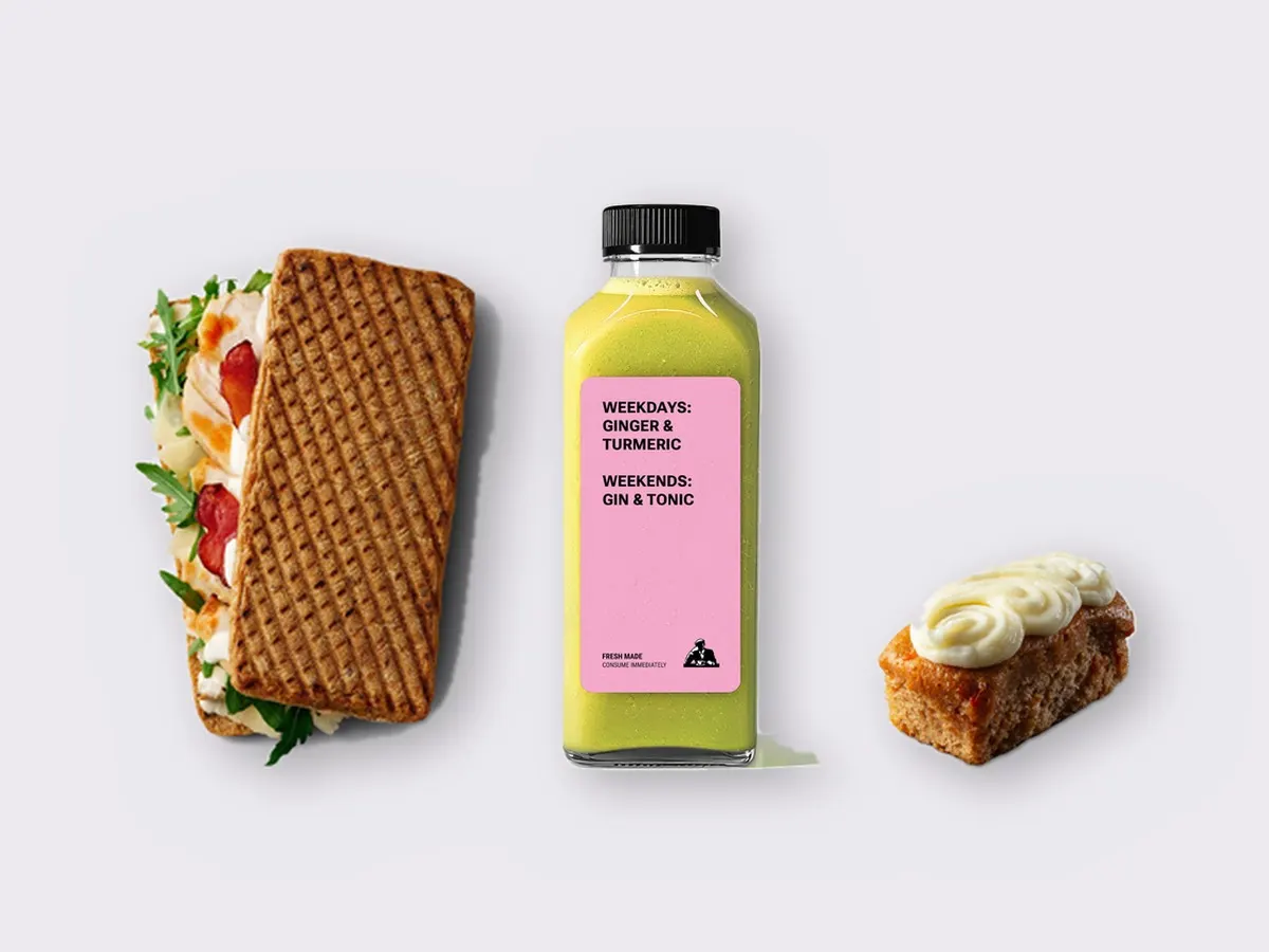 The Ultimate JOE Trio — JOE's Spicy Caesar, Green Sport, Carrot Cake The Ultimate JOE Trio — JOE's Spicy Caesar, Green Sport, Carrot Cake