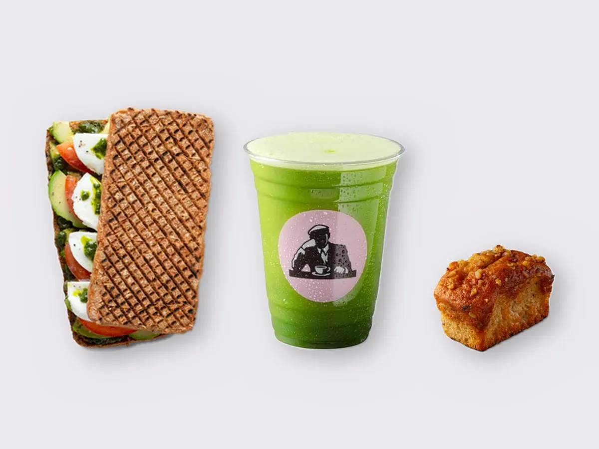 The Ultimate JOE Trio — Avocado Sandwich, Green Tonic, Banana Bread The Ultimate JOE Trio — Avocado Sandwich, Green Tonic, Banana Bread