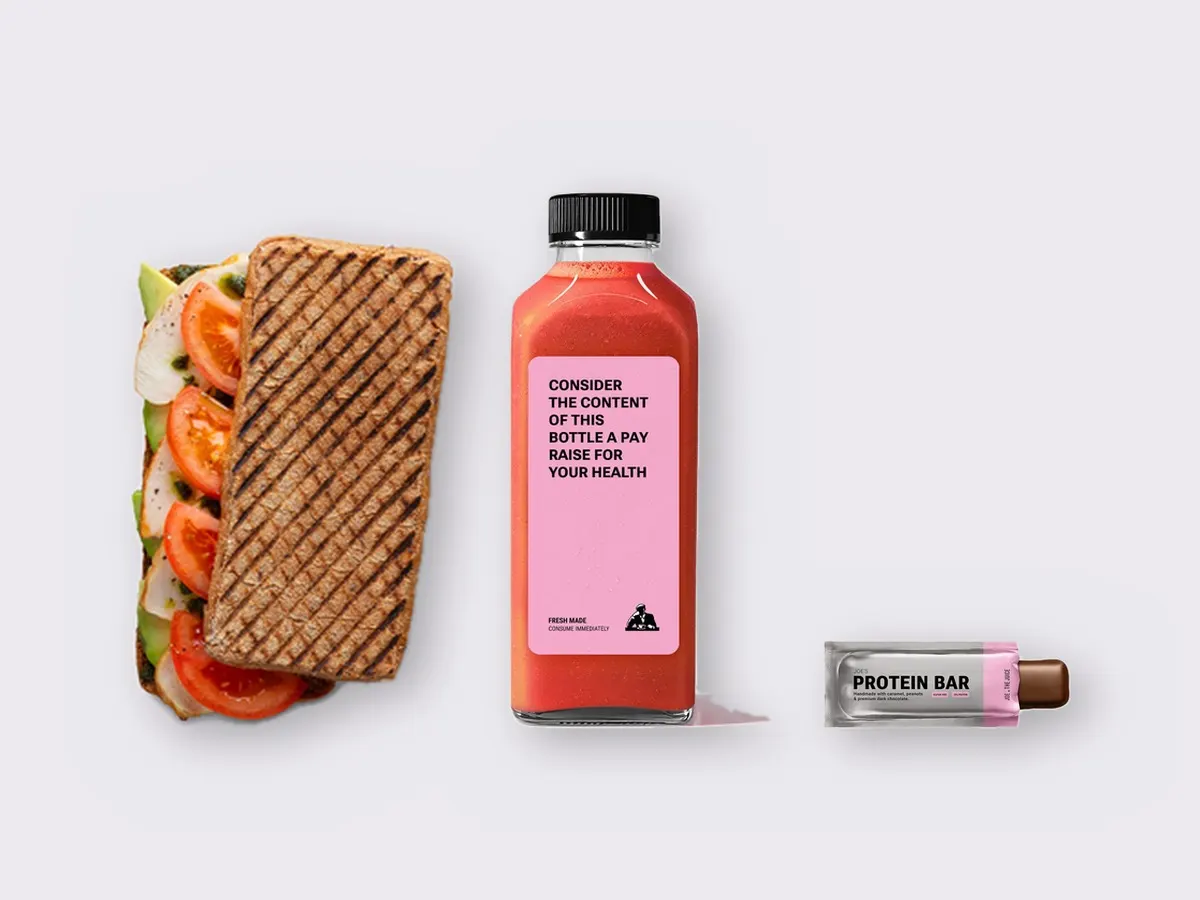 The Ultimate JOE Trio — JOE's Club Sandwich, Iron Man, JOE's Protein Bar The Ultimate JOE Trio — JOE's Club Sandwich, Iron Man, JOE's Protein Bar