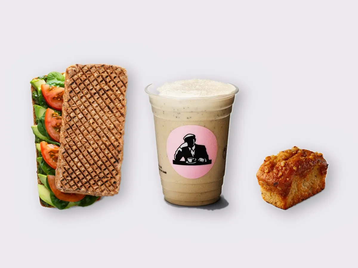 The Ultimate JOE Trio — DF Avocado Sandwich, Coffee Shake, Banana Bread The Ultimate JOE Trio — DF Avocado Sandwich, Coffee Shake, Banana Bread