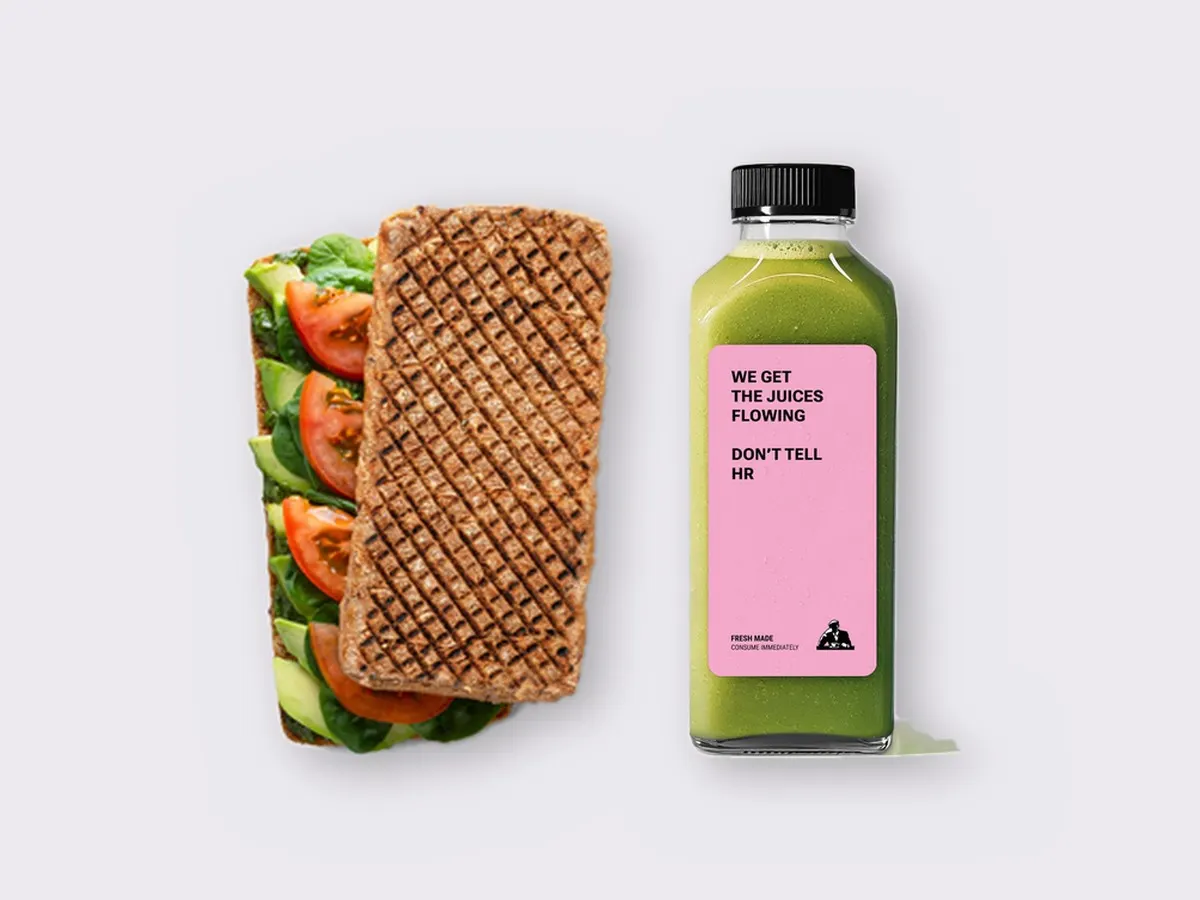 The Ultimate JOE Duo — Vegan Avocado Sandwich, Green Shield The Ultimate JOE Duo — Vegan Avocado Sandwich, Green Shield