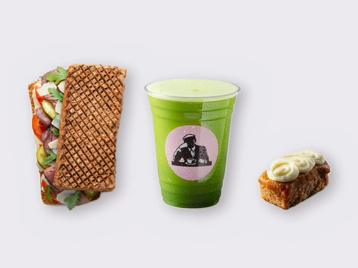 The Ultimate JOE Trio — The Steak, Green Tonic, Carrot Cake The Ultimate JOE Trio — The Steak, Green Tonic, Carrot Cake