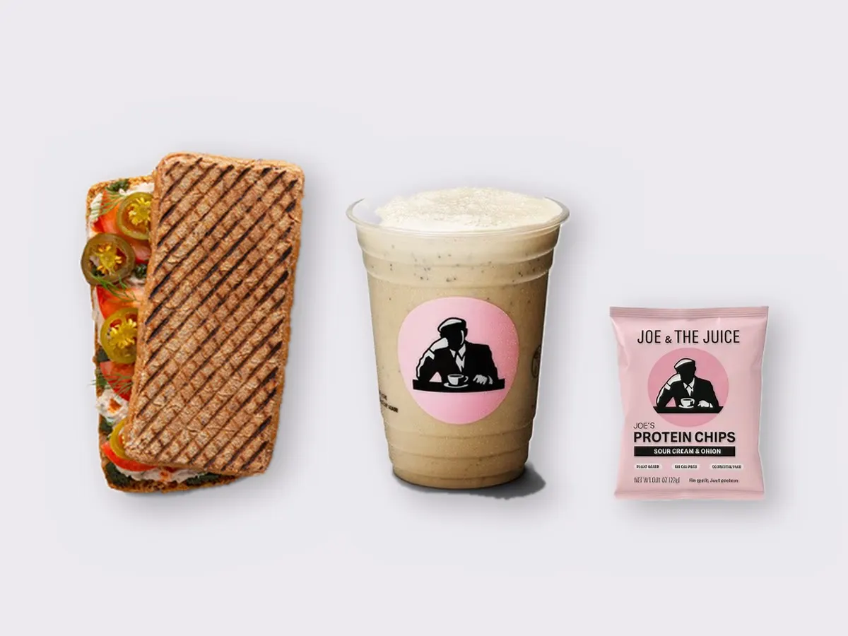 The Ultimate JOE Trio — Spicy Tuna Sandwich, Coffee Shake, JOE's Protein Chips The Ultimate JOE Trio — Spicy Tuna Sandwich, Coffee Shake, JOE's Protein Chips