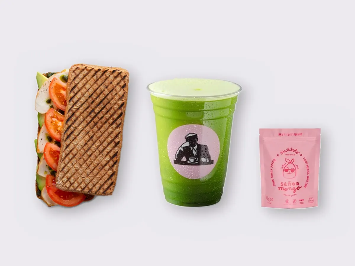 The Ultimate JOE Trio — JOE's Club Sandwich, Green Tonic, Tangy Mango Bites The Ultimate JOE Trio — JOE's Club Sandwich, Green Tonic, Tangy Mango Bites