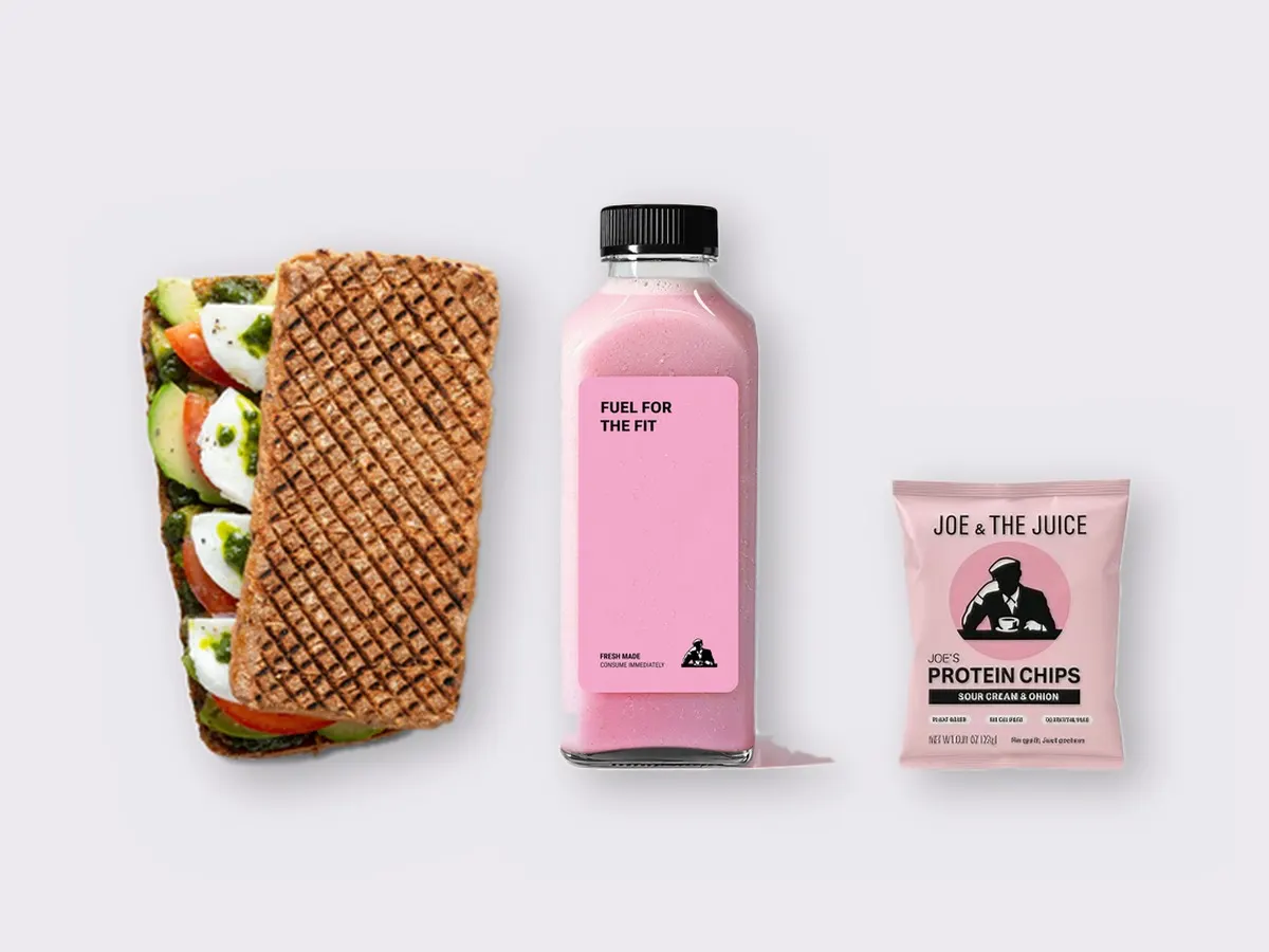 The Ultimate JOE Trio — Avocado Sandwich, Power Shake, JOE's Protein Chips The Ultimate JOE Trio — Avocado Sandwich, Power Shake, JOE's Protein Chips