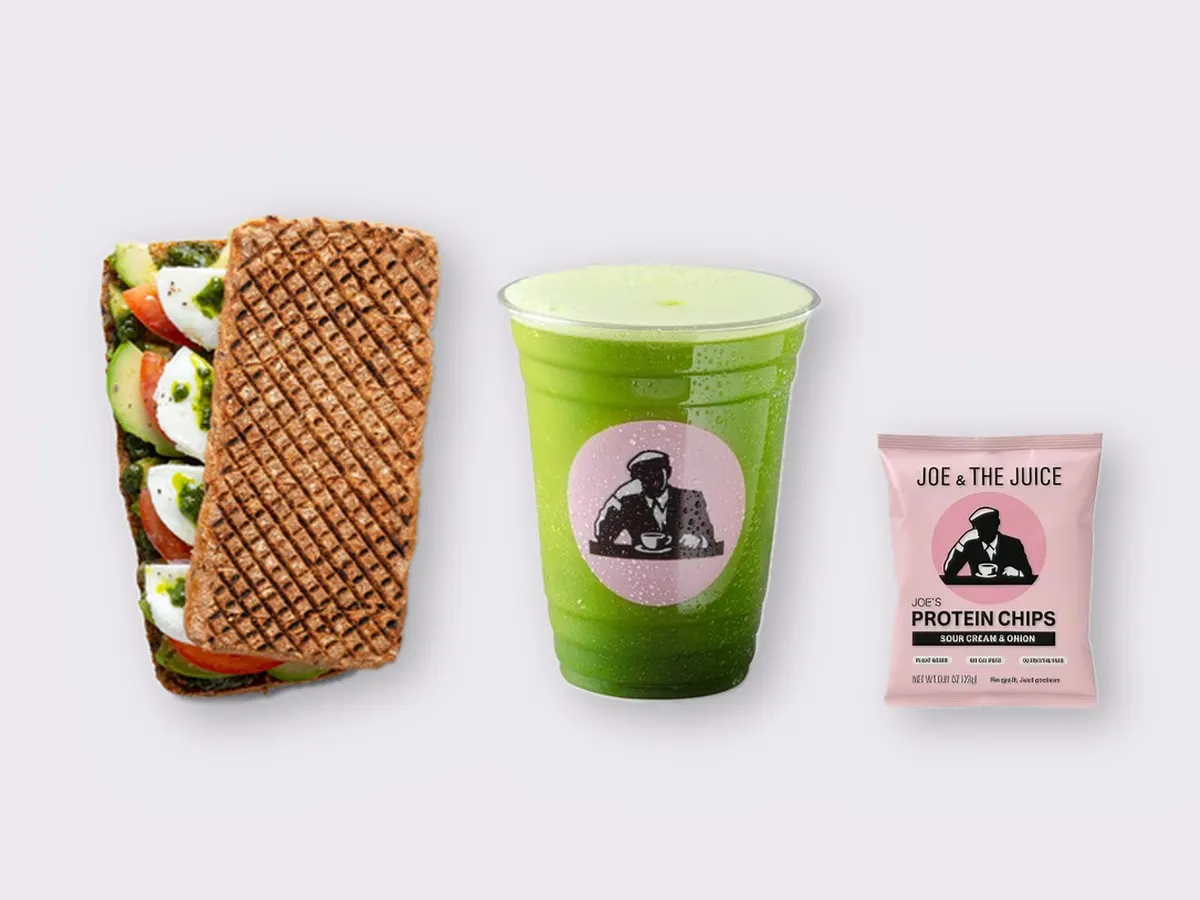 The Ultimate JOE Trio — Avocado Sandwich, Green Tonic, JOE's Protein Chips The Ultimate JOE Trio — Avocado Sandwich, Green Tonic, JOE's Protein Chips