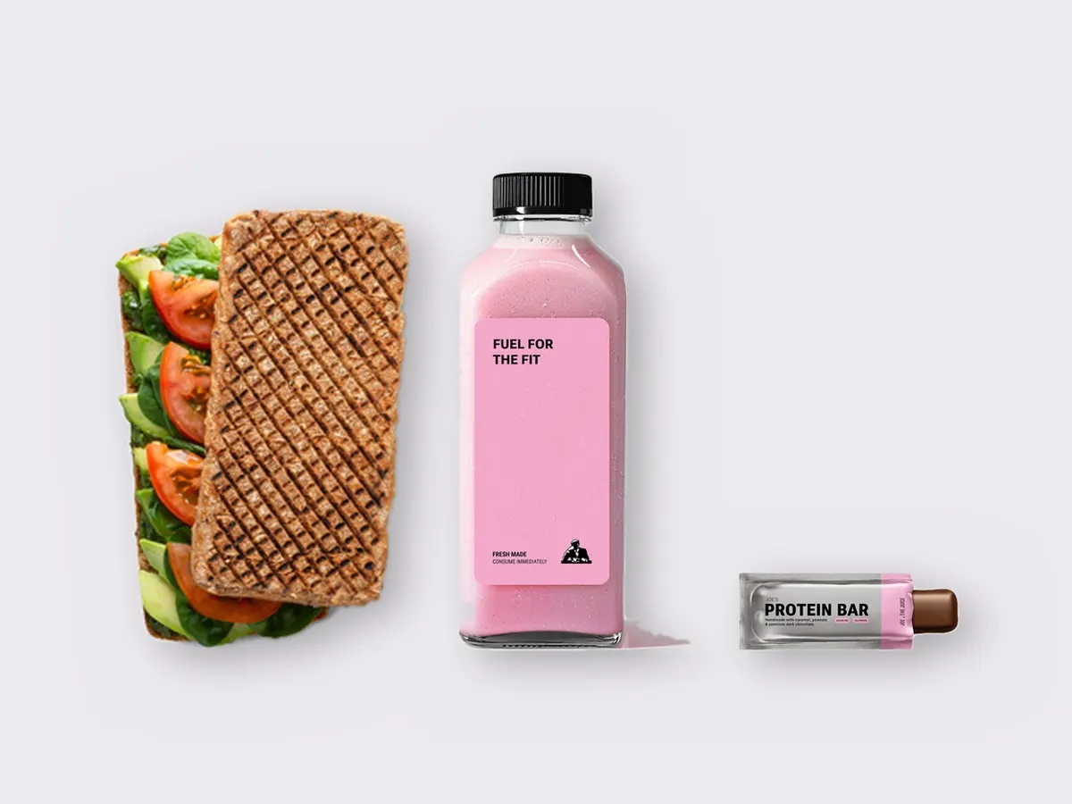The Ultimate JOE Trio — DF Avocado Sandwich, Power Shake, JOE's Protein Bar The Ultimate JOE Trio — DF Avocado Sandwich, Power Shake, JOE's Protein Bar