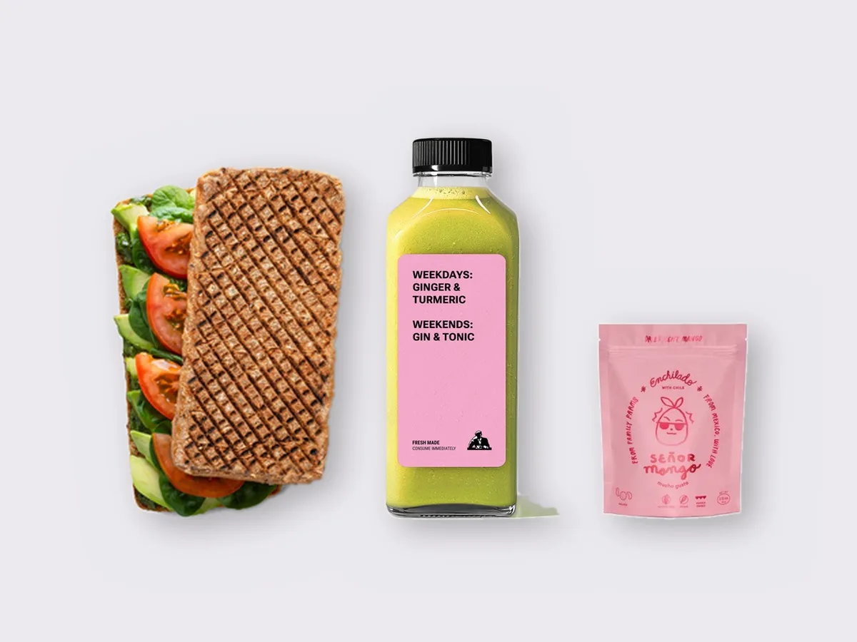 The Ultimate JOE Trio — DF Avocado Sandwich, Green Sport, Tangy Mango Bites The Ultimate JOE Trio — DF Avocado Sandwich, Green Sport, Tangy Mango Bites