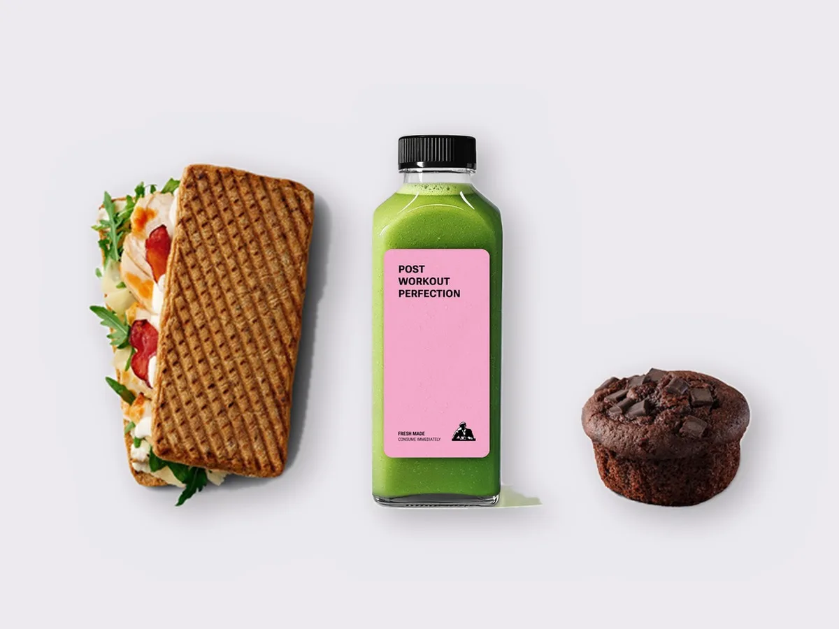 The Ultimate JOE Trio — JOE's Spicy Caesar, Prince of Green, Chocolate Muffin