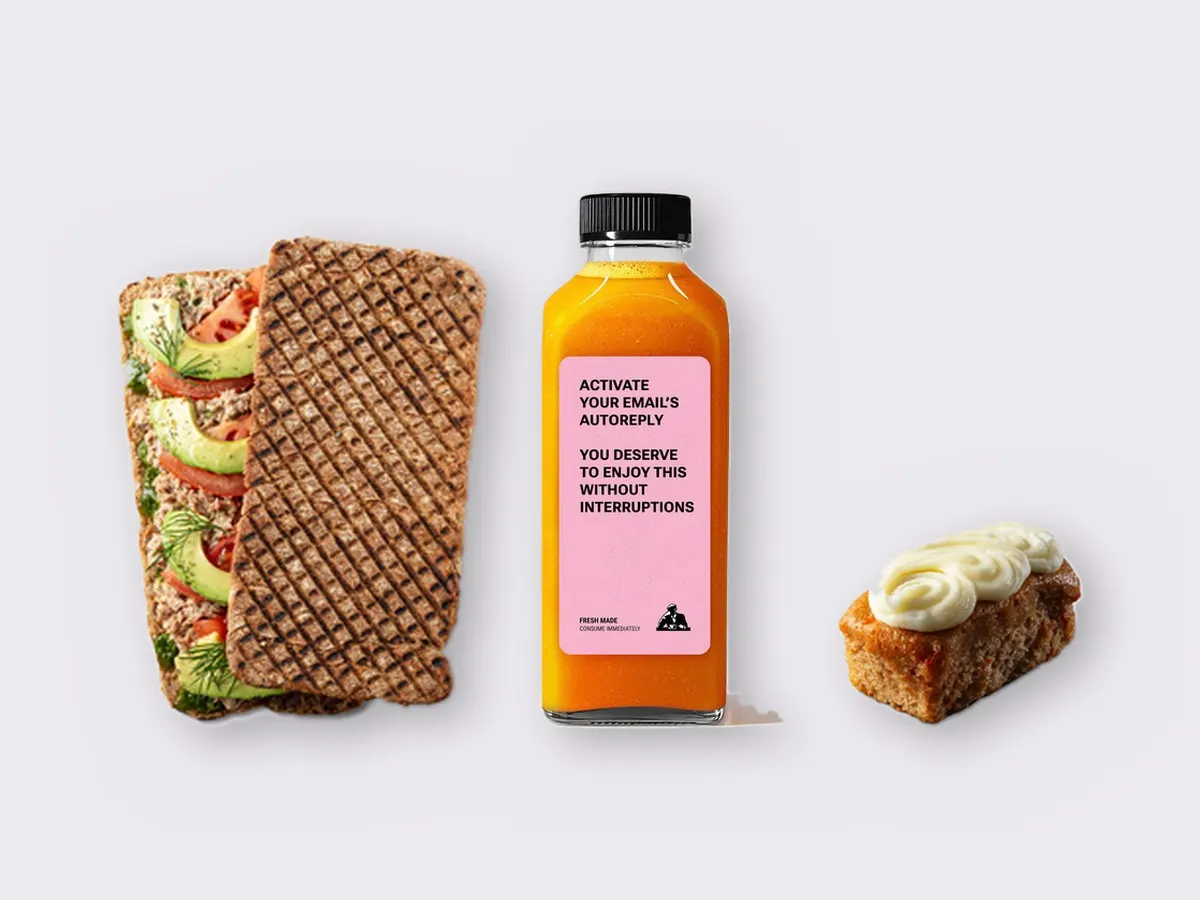 The Ultimate JOE Trio — Tunacado Sandwich, Go Away DOC, Carrot Cake