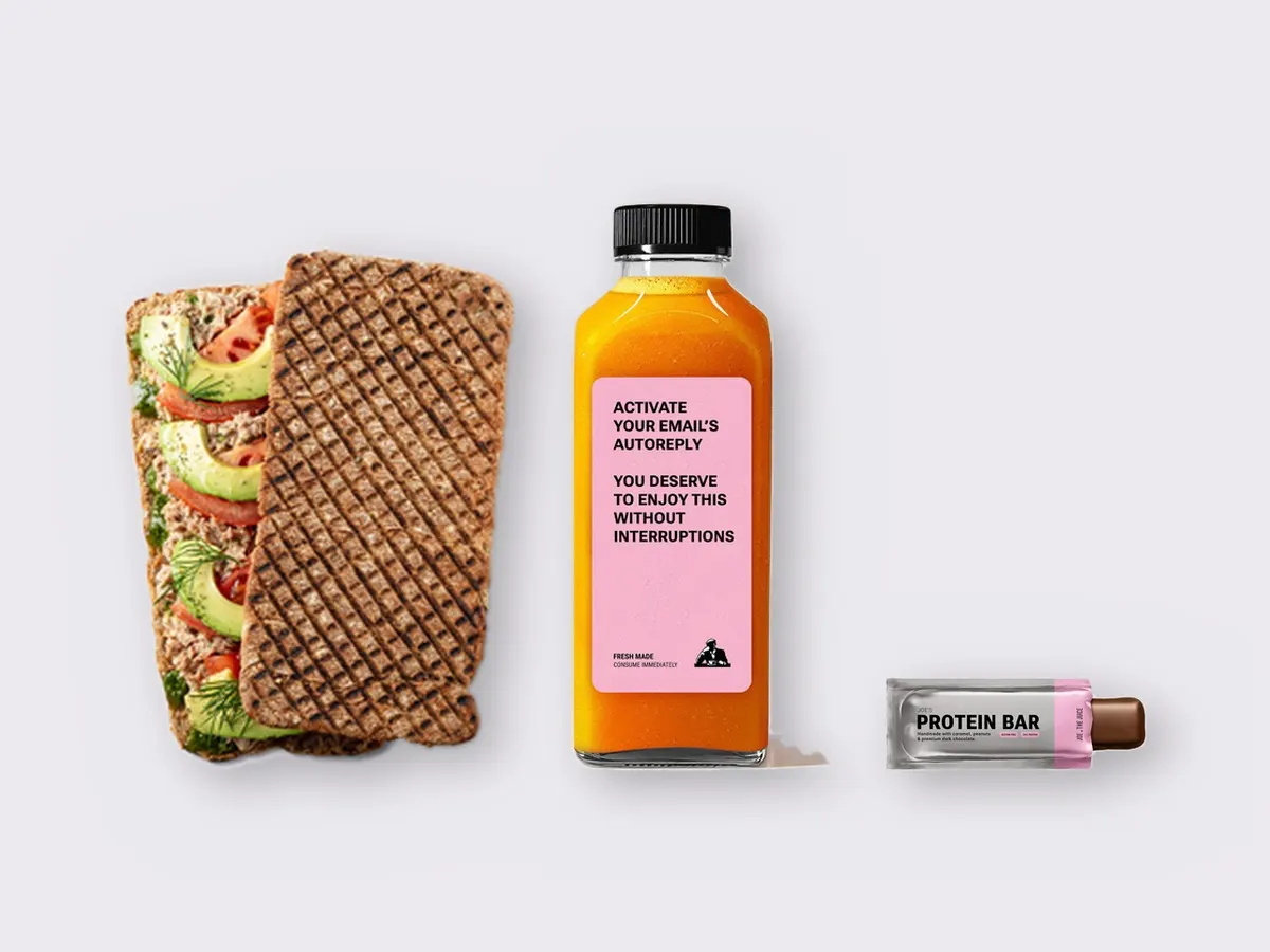 The Ultimate JOE Trio — Tunacado Sandwich, Go Away DOC, JOE's Protein Bar