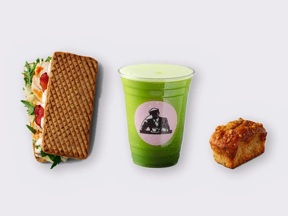 The Ultimate JOE Trio — JOE's Spicy Caesar, Green Tonic, Banana Bread