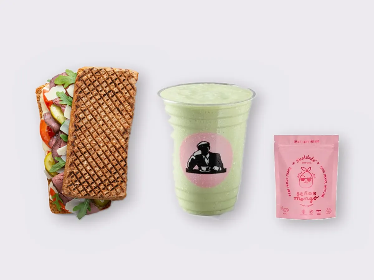 The Ultimate JOE Trio — The Steak, Avo Shake, Tangy Mango Bites