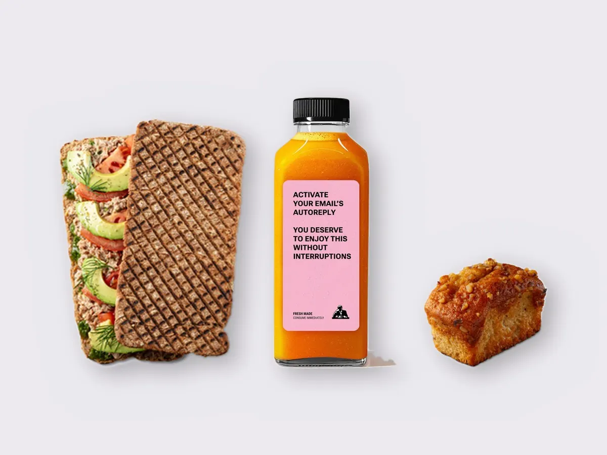 The Ultimate JOE Trio — Tunacado Sandwich, Go Away DOC, Banana Bread