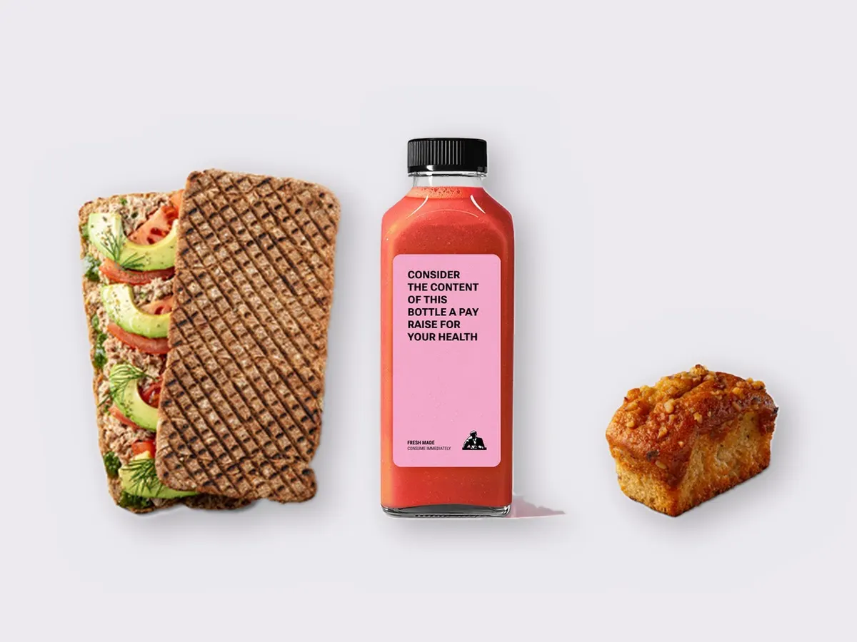 The Ultimate JOE Trio — Tunacado Sandwich, Iron Man, Banana Bread