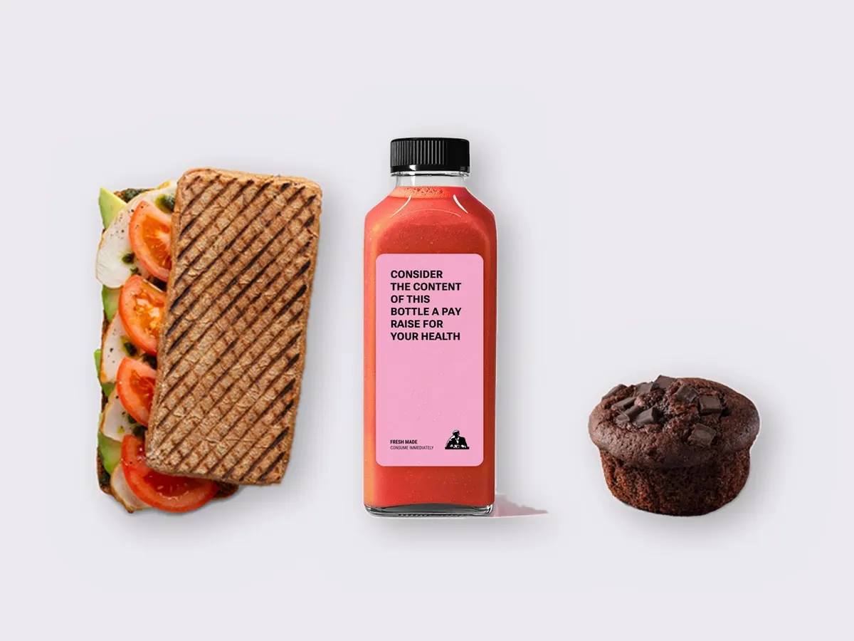 The Ultimate JOE Trio — JOE's Club Sandwich, Iron Man, Chocolate Muffin