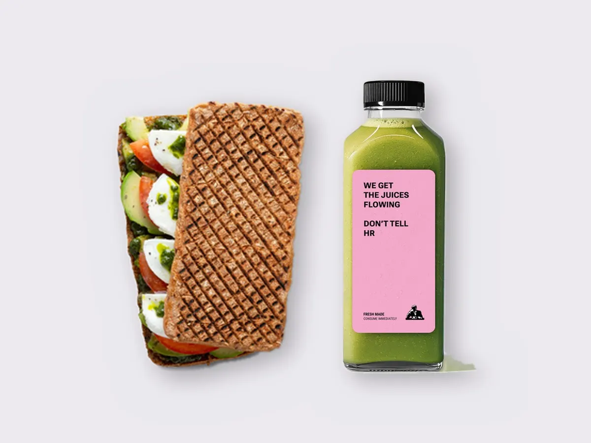 The Ultimate JOE Duo — Avocado Sandwich, Green Shield