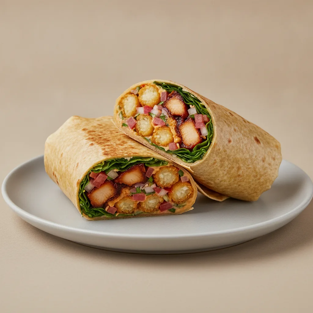 Individual Burrito with Korean BBQ Chicken (NO Dairy) Individual Burrito with Korean BBQ Chicken (NO Dairy)