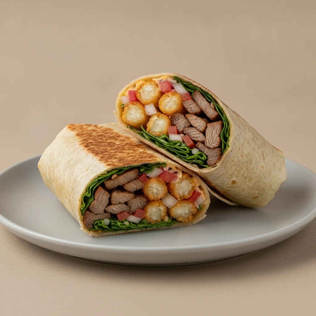 Individual Burrito with Bulgogi Beef (NO Dairy) Individual Burrito with Bulgogi Beef (NO Dairy)