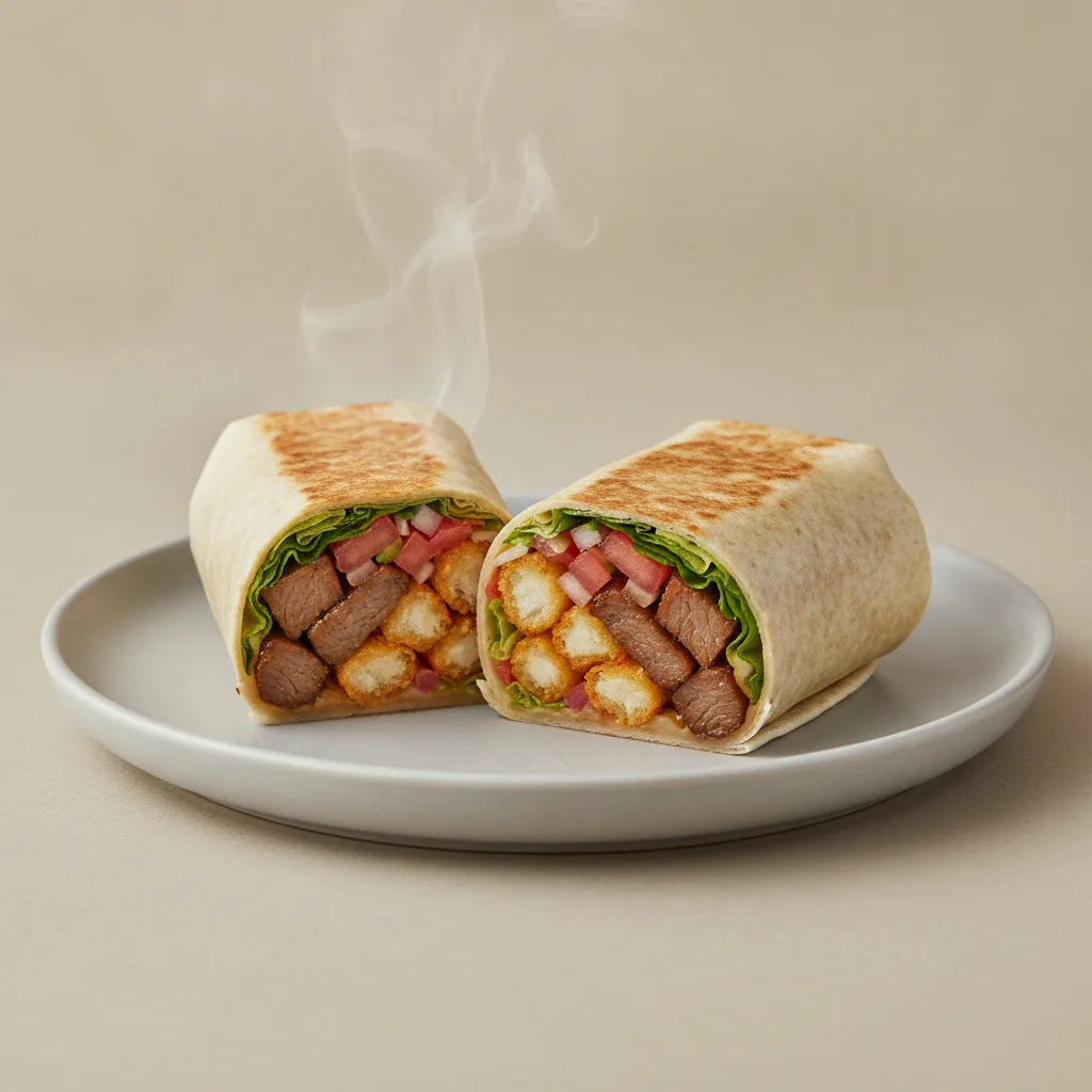 Burrito with Bulgogi Beef (NO Dairy) Burrito with Bulgogi Beef (NO Dairy)