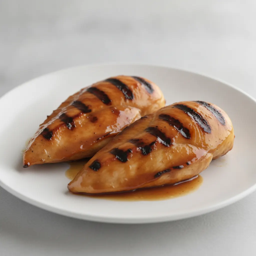 Grilled Chicken with Sweet Soy Glaze
